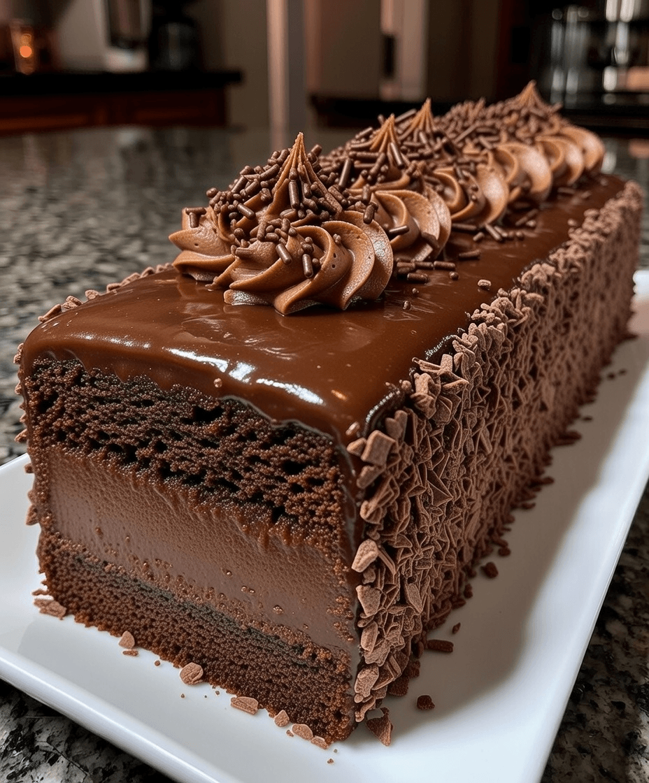 Chocolate Fudge Dream Cake