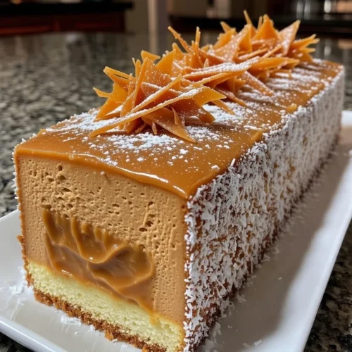 Caramel Mousse Cake
