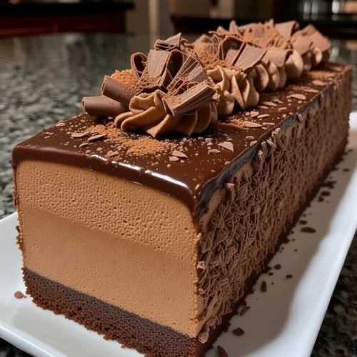Classic Chocolate Mousse Cake