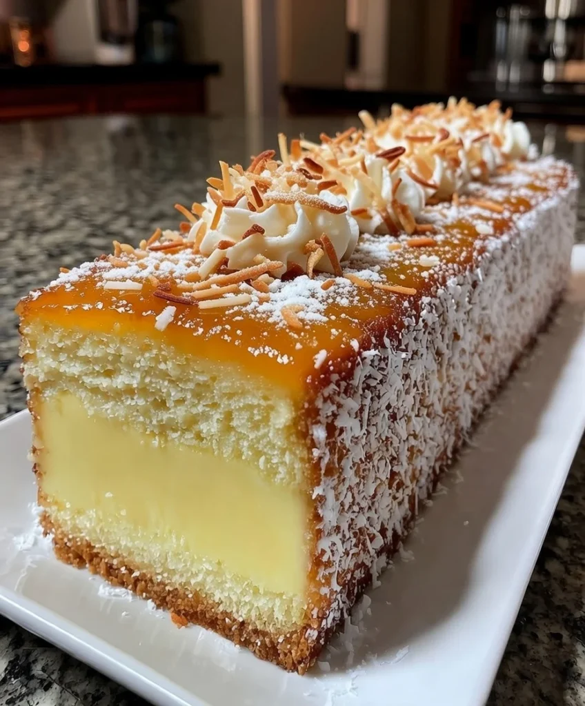 Coconut Pineapple Sunshine Cake