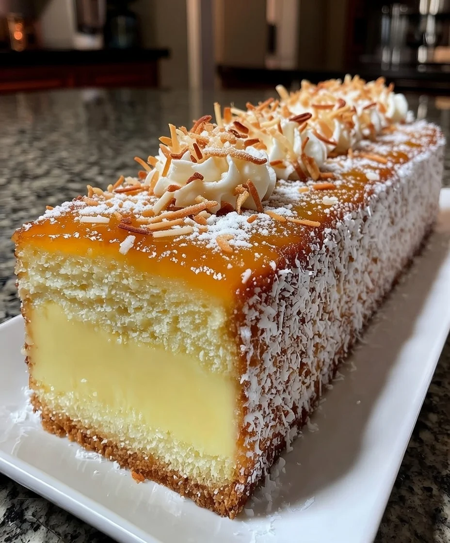 Coconut Pineapple Sunshine Cake