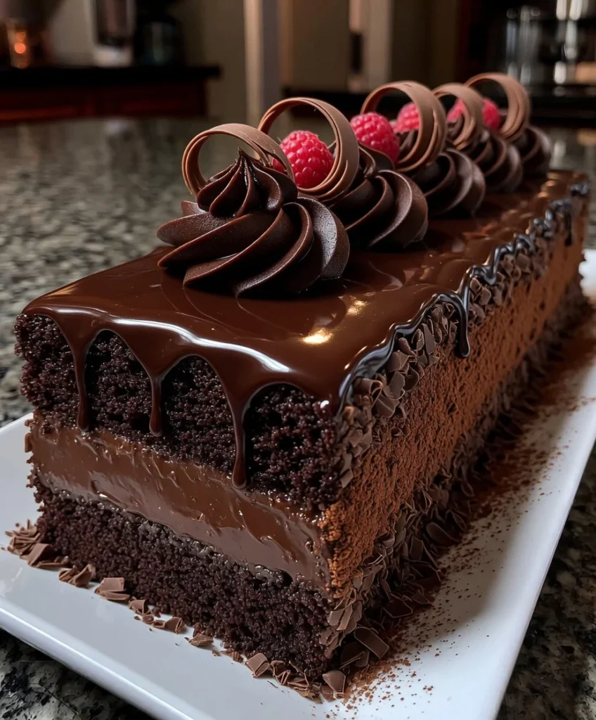 Chocolate Fudge Dream Cake with Rich Cocoa Ganache Layers