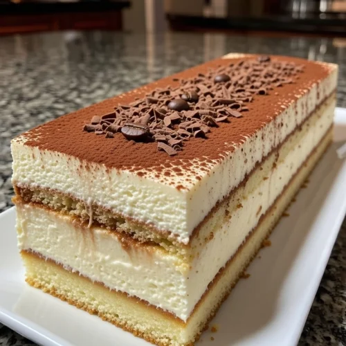 Tiramisu Mousse Cake