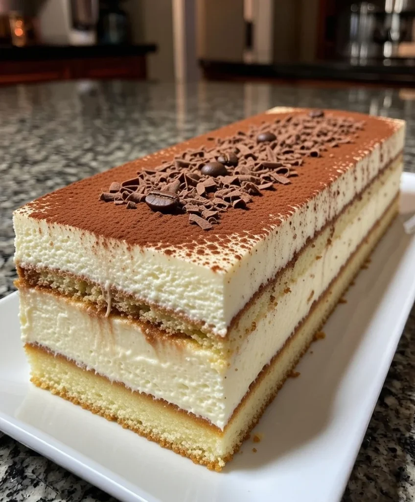 Tiramisu Mousse Cake