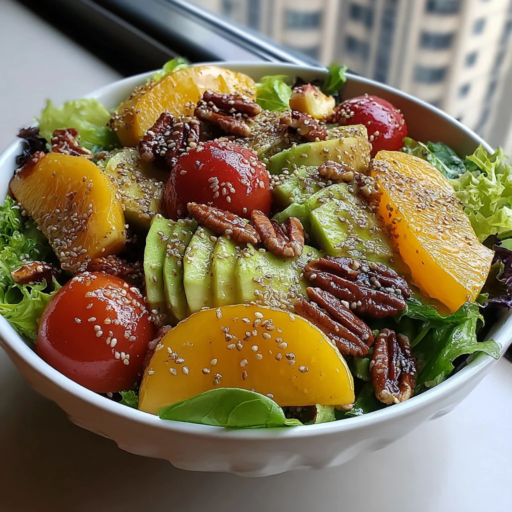 Apple Pecan Summer Salad Recipe (Ready in 15 Minutes!)