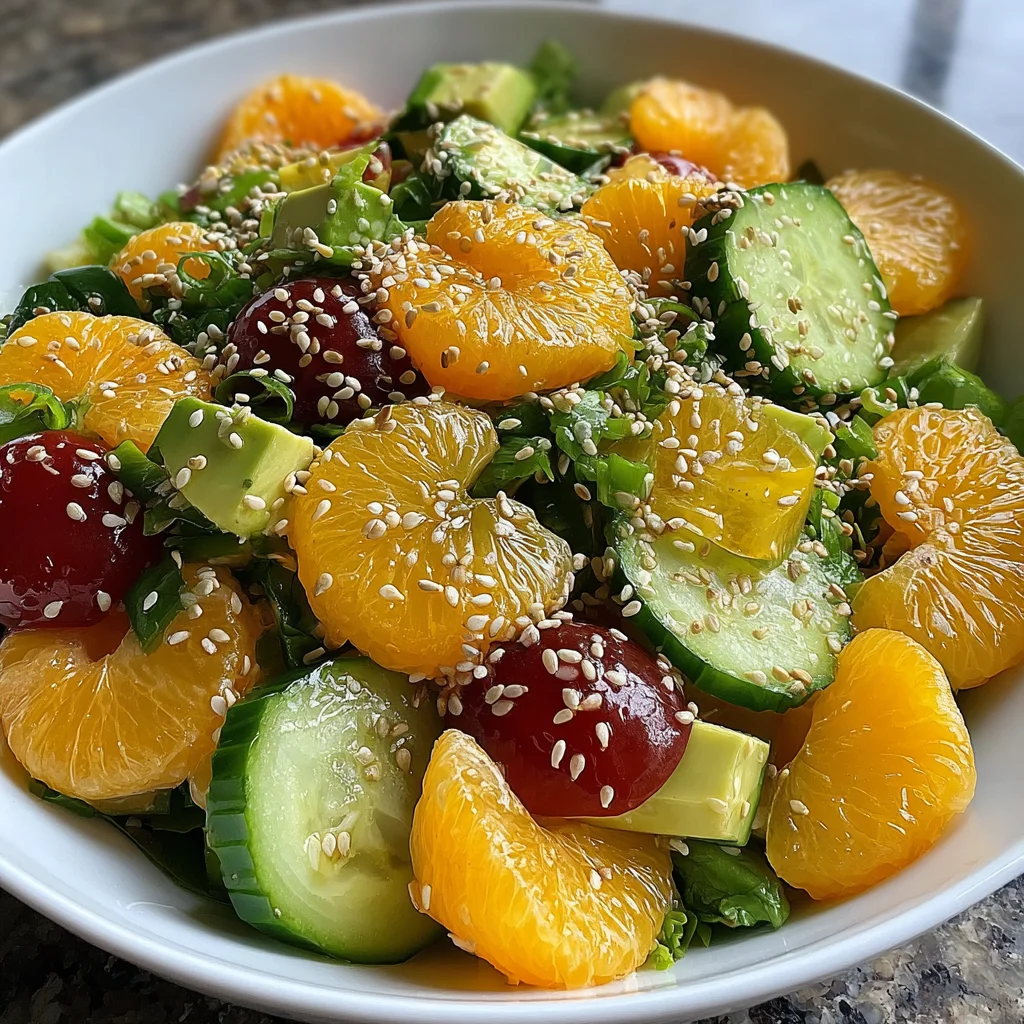 Asian Sesame Summer Salad Recipe (Quick & Easy!)