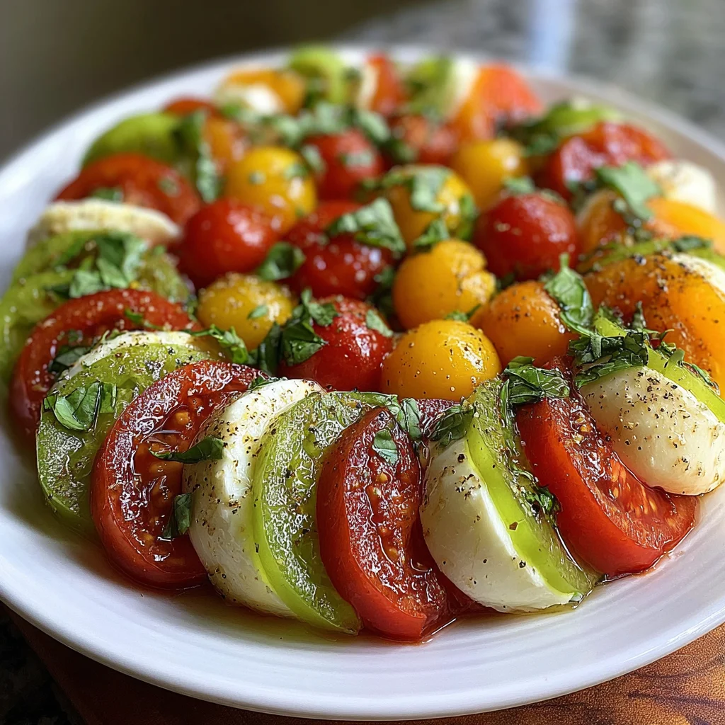 Easy Caprese Summer Salad Recipe (Fresh & Delicious!)