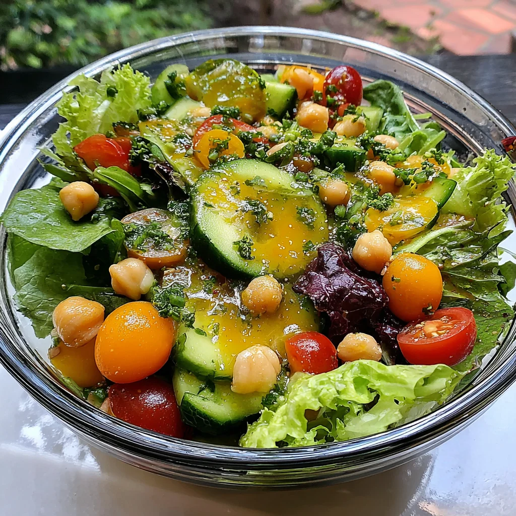 Fresh Garden Summer Salad Recipe (Quick & Easy!)