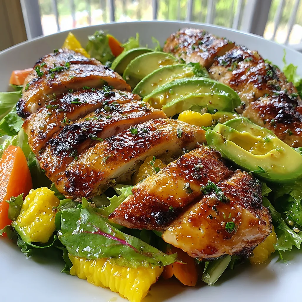 Grilled Chicken Summer Salad Recipe (Ready in Under 30 Minutes!)