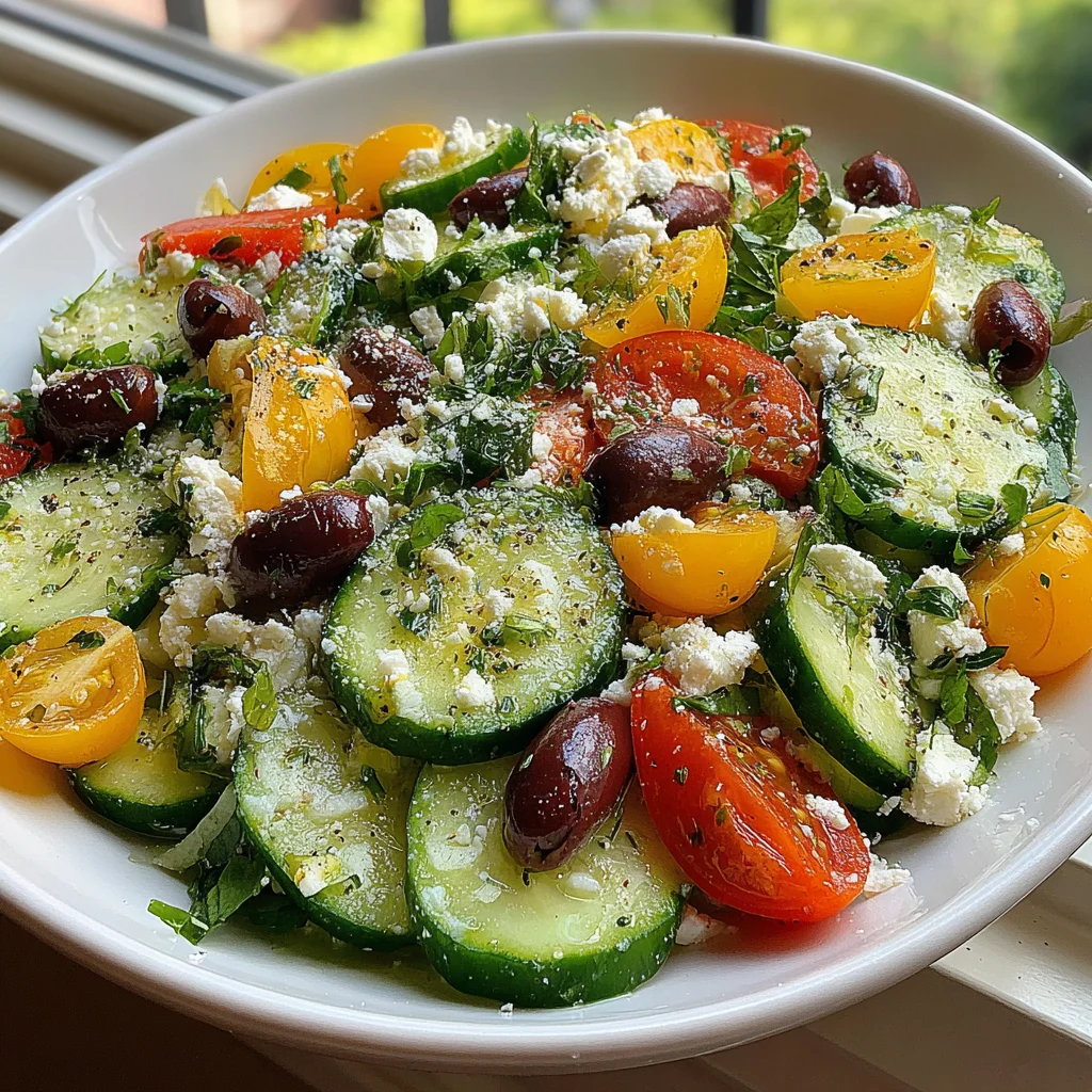 Mediterranean Summer Salad Recipe (Quick & Easy!)