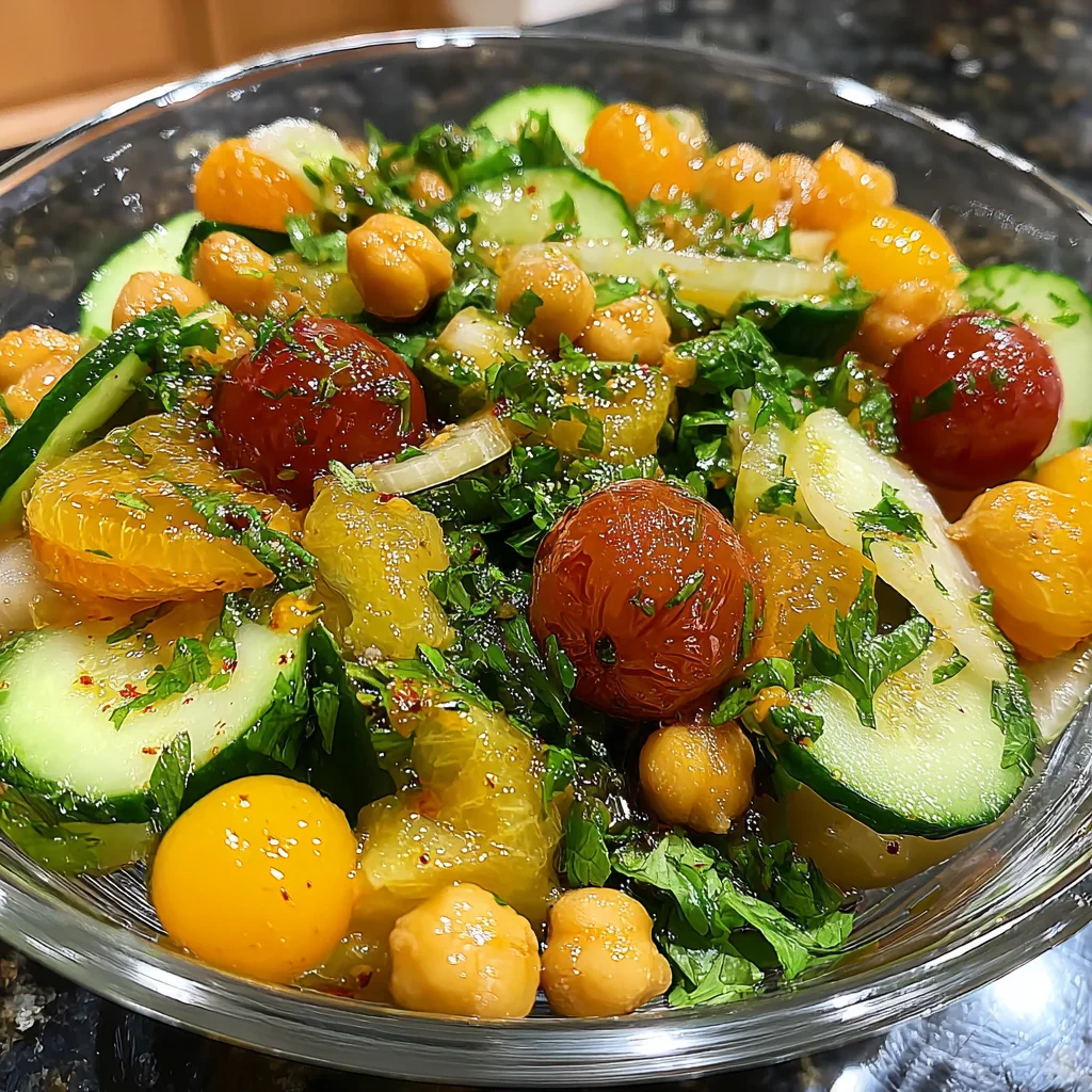 Moroccan Summer Salad Recipe (Quick & Easy!)