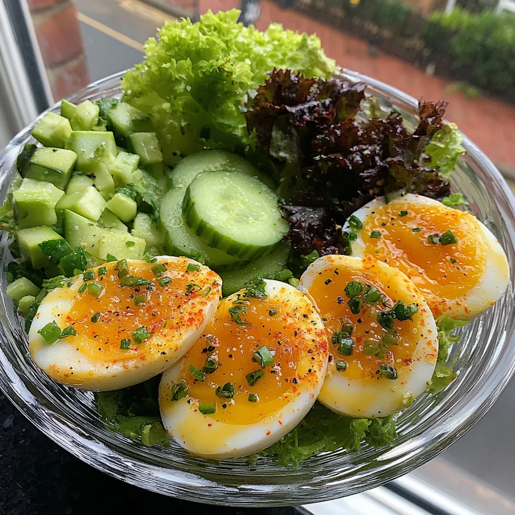 Quick & Easy Summer Salad with Eggs Recipe