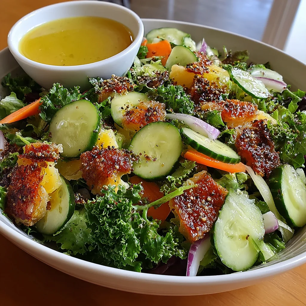 Refreshing Summer Salad with Vinaigrette Recipe