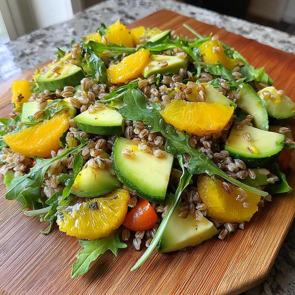Summer Salad with Farro Recipe (Quick & Easy!)