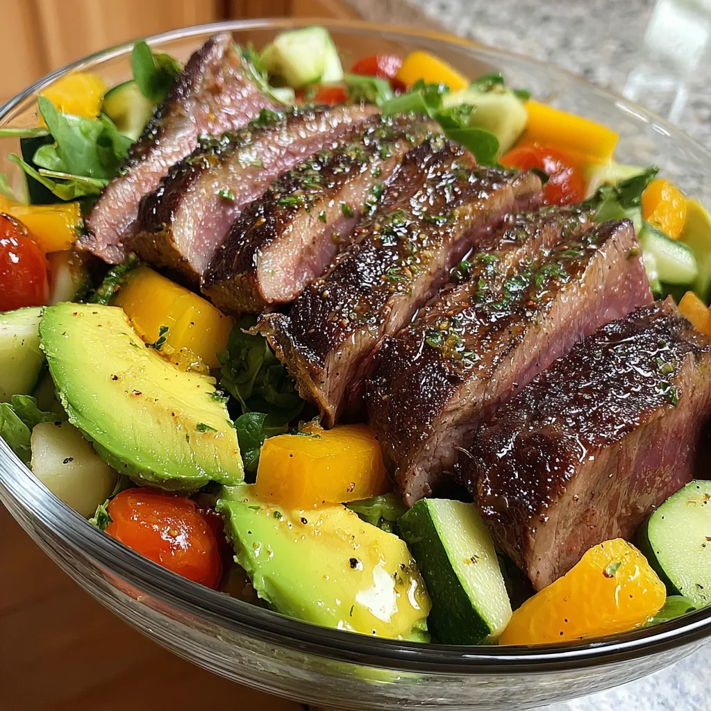 Summer Salad with Roast Beef Recipe (Quick & Easy!)