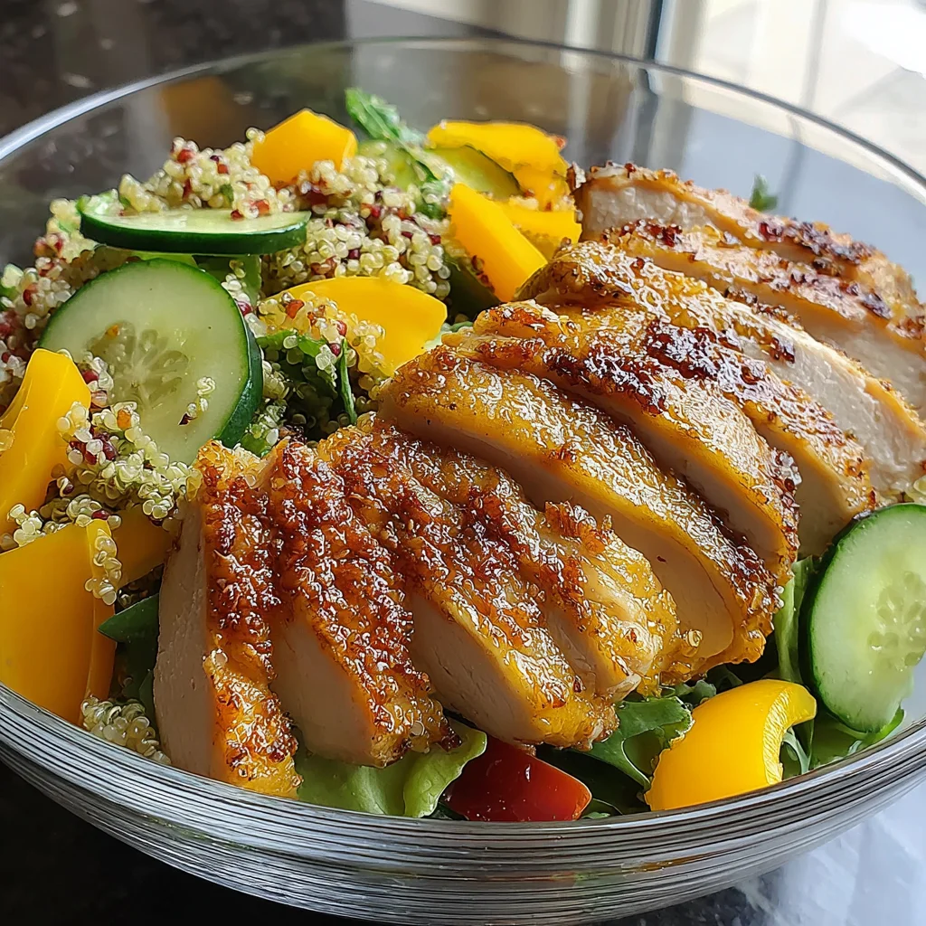 Summer Salad with Turkey Recipe (Quick & Easy!)