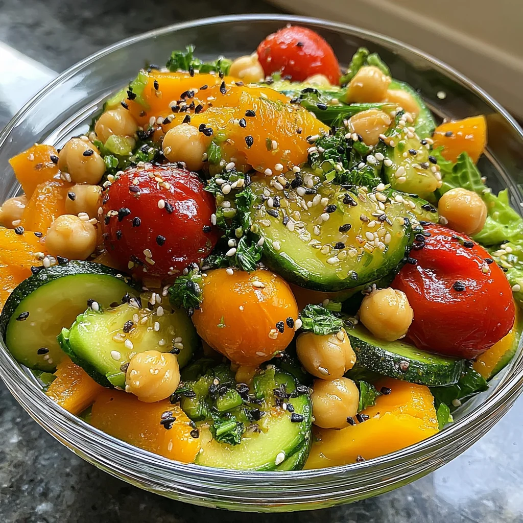 Vegan Summer Salad Recipe (Quick & Easy!)
