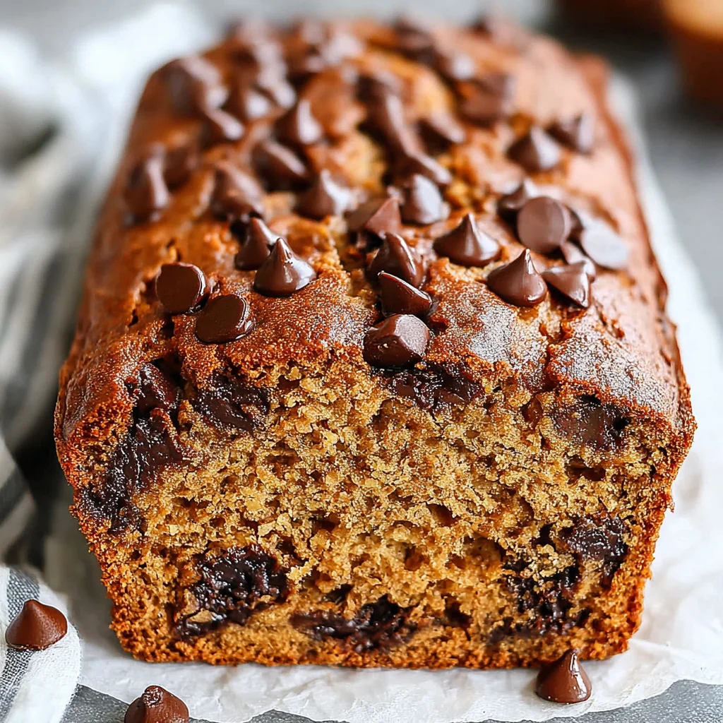 Banana Chocolate Chip Pumpkin Bread Recipe (Quick & Easy!)