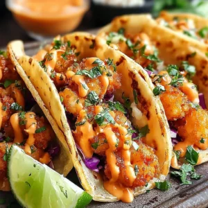 Bang Bang Shrimp Tacos Recipe (Crispy & Flavorful!)