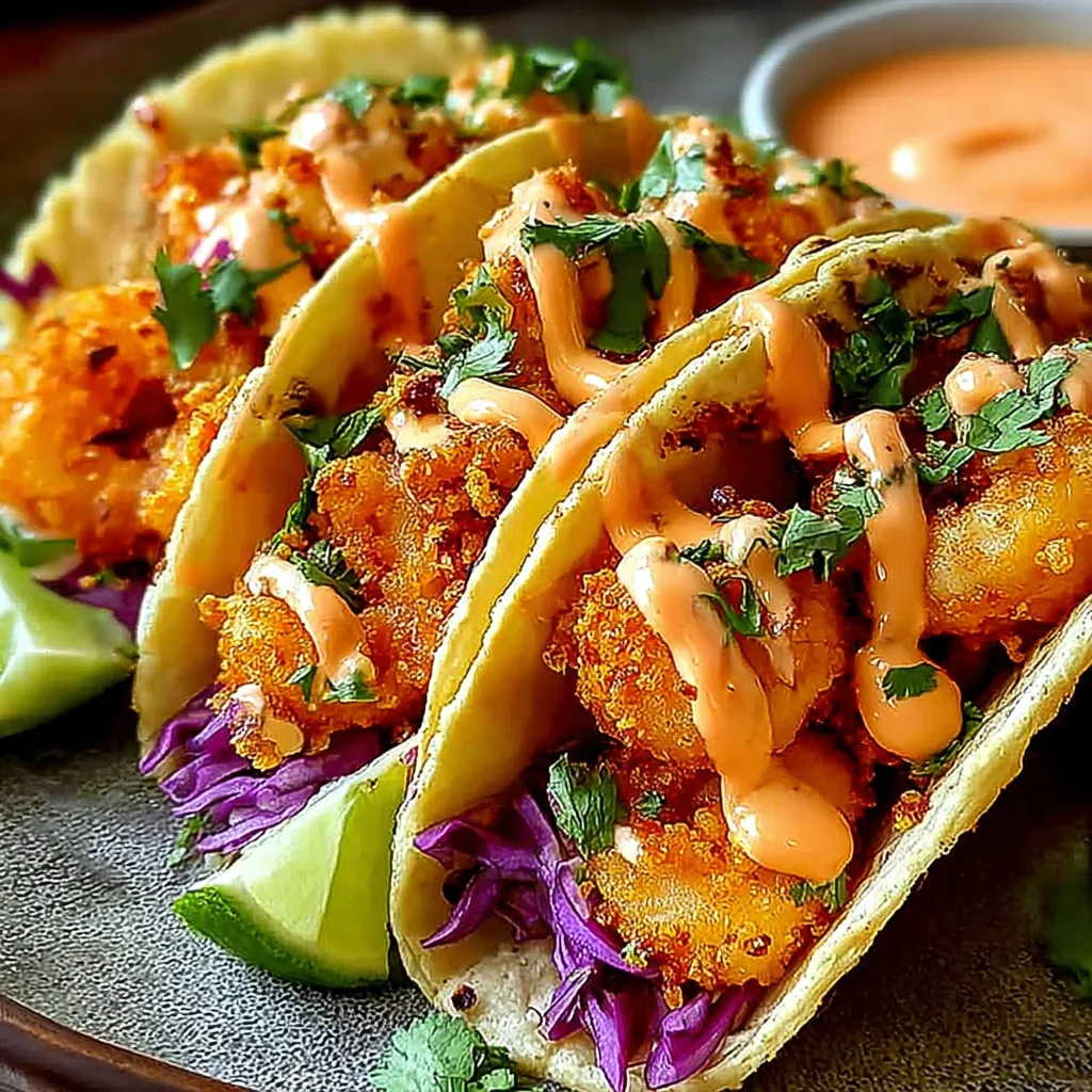 Bang Bang Shrimp Tacos Recipe (Quick & Easy!)