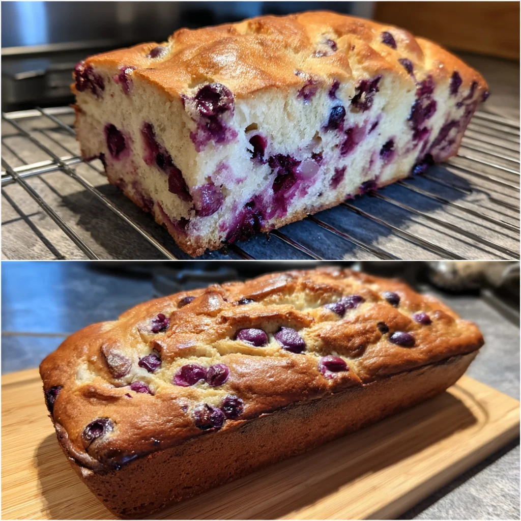 Blueberry Cream Cheese Loaf Recipe (Quick & Easy!)