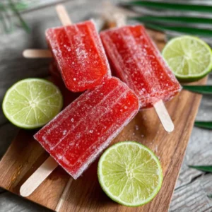 Easy Mini Watermelon Sorbet Pops Recipe (Perfect for Summer!)