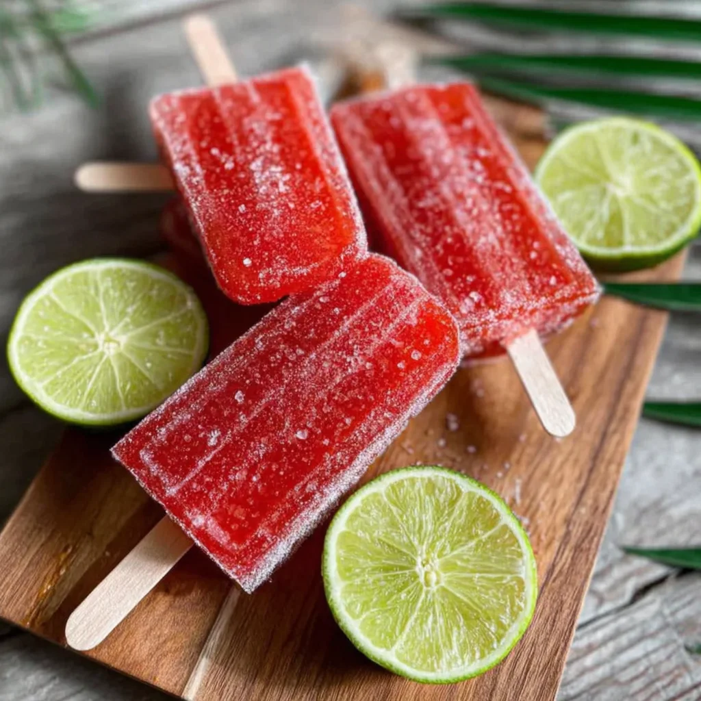 Easy Mini Watermelon Sorbet Pops Recipe (Perfect for Summer!)