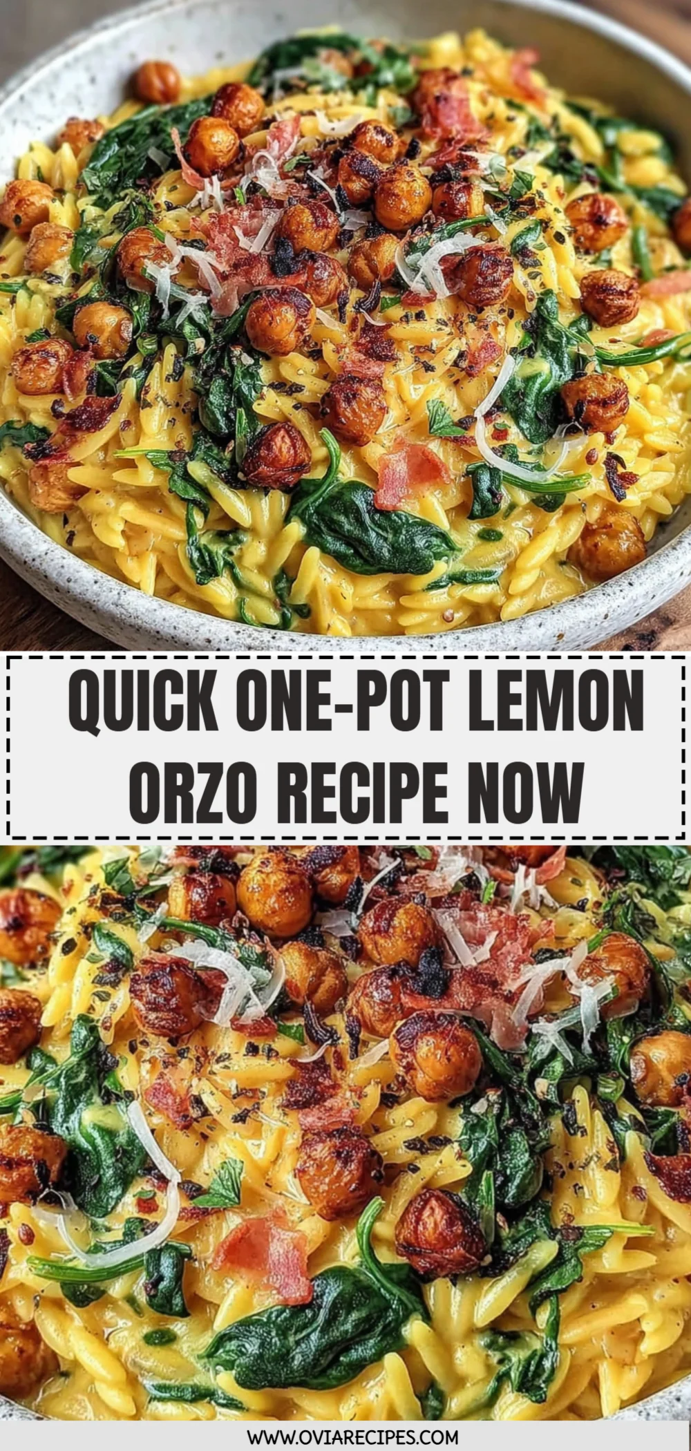 Quick One-Pot Lemon Orzo Recipe Now