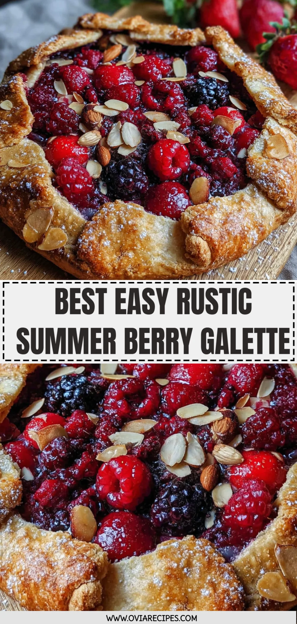 Best Easy Rustic Summer Berry Galette