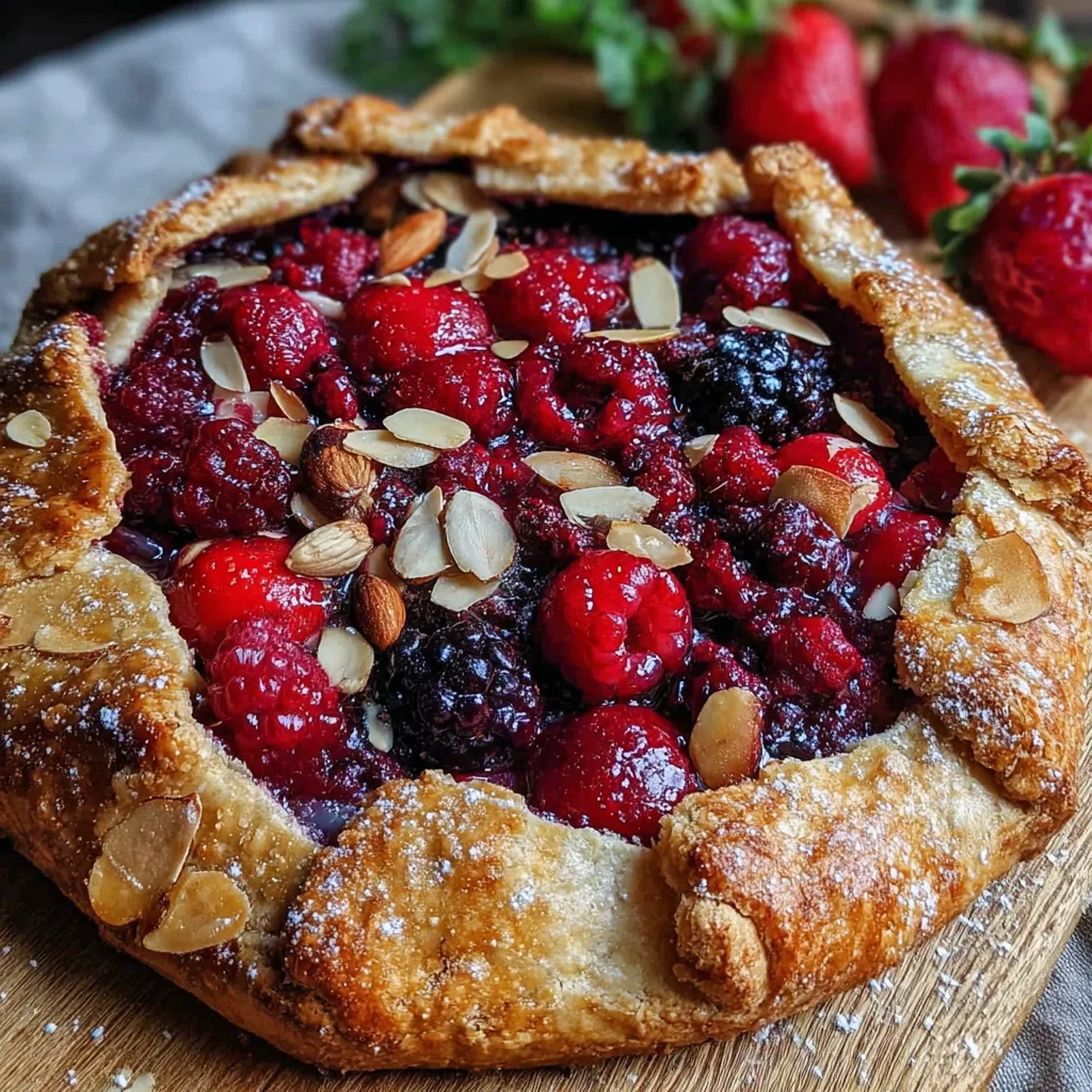 Easy Rustic Summer Berry Galette Recipe (Perfect for Beginners!)
