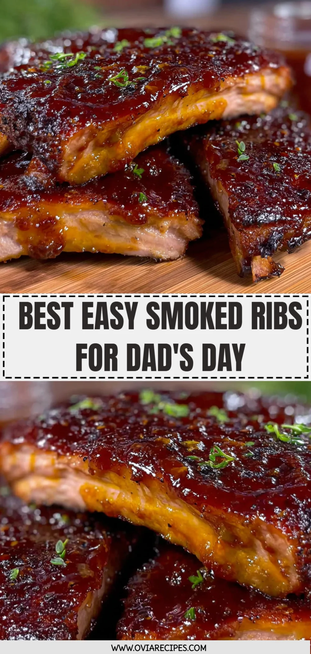 Best Easy Smoked Ribs for Dad's Day