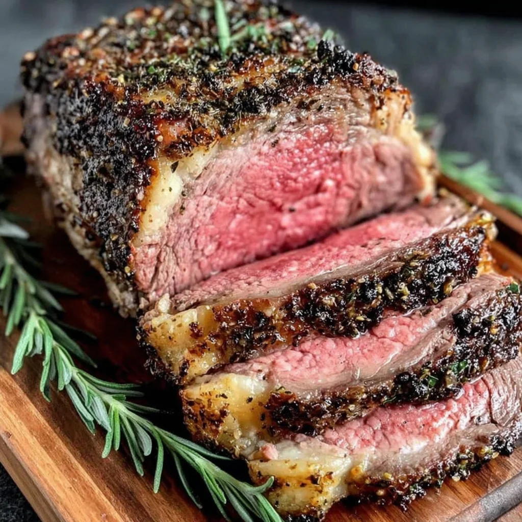 Foolproof Garlic Herb Prime Rib Roast Recipe (Perfect for Father's Day!)