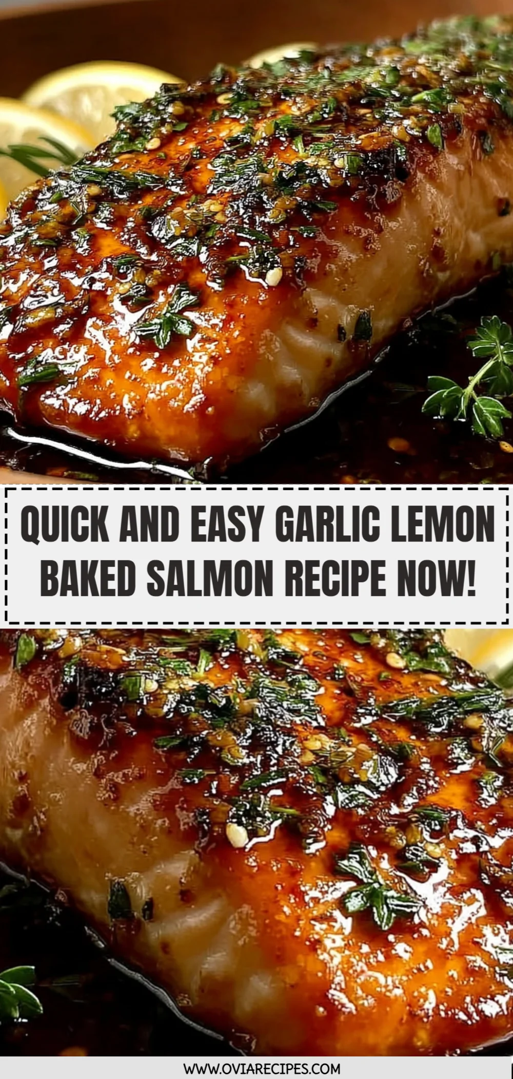 Quick and Easy Garlic Lemon Baked Salmon Recipe Now!