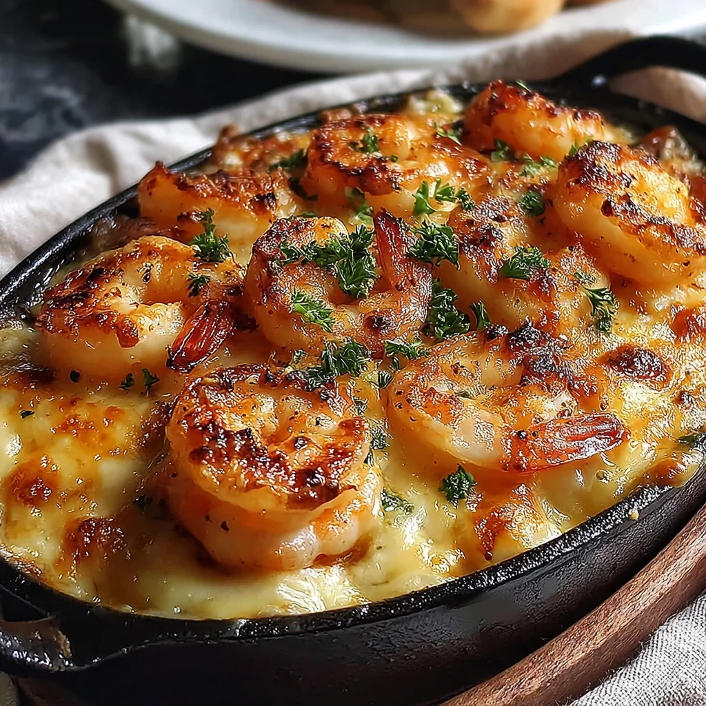 Garlic Shrimp Gratin Recipe (Quick & Easy!)