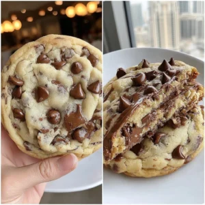 Giant Chocolate Chip Cookies Recipe (Quick & Easy!)
