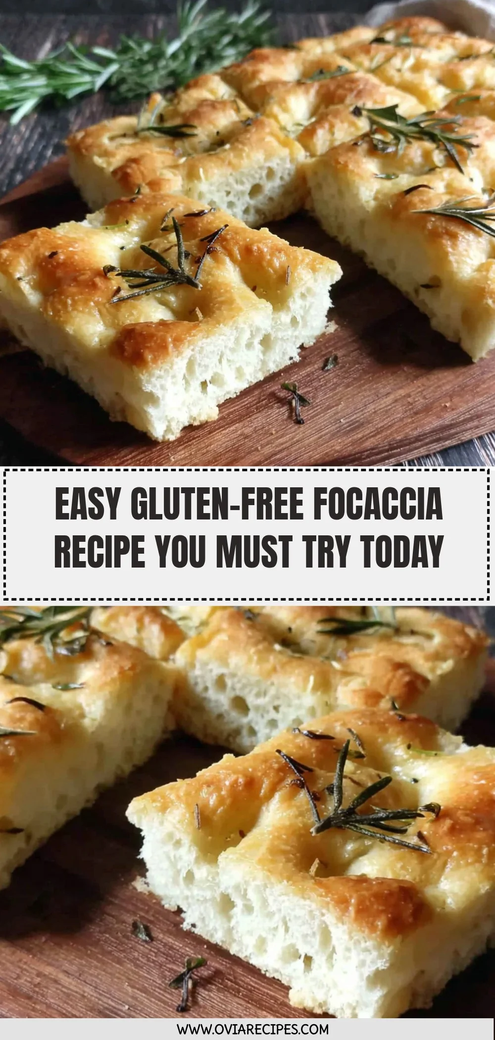 Gluten-Free Focaccia Bread Recipe (Quick & Easy!)