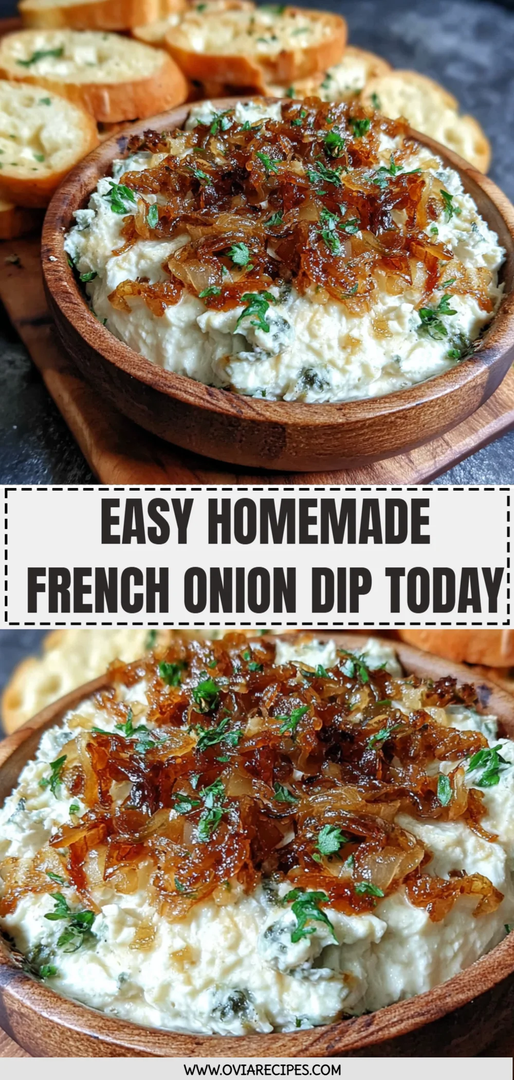 Easy Homemade French Onion Dip Today