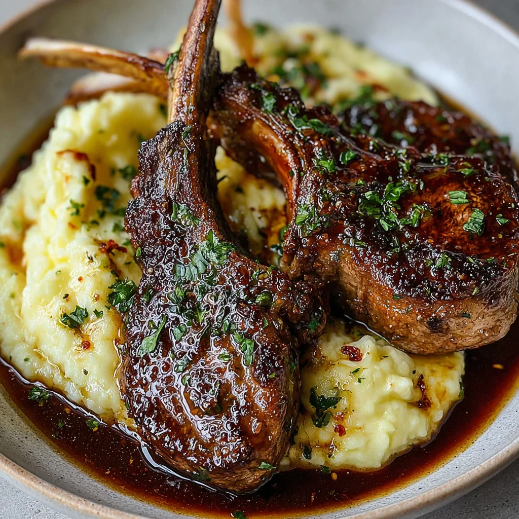 Honey Garlic Butter Lamb Cutlets Recipe (Quick & Easy!)