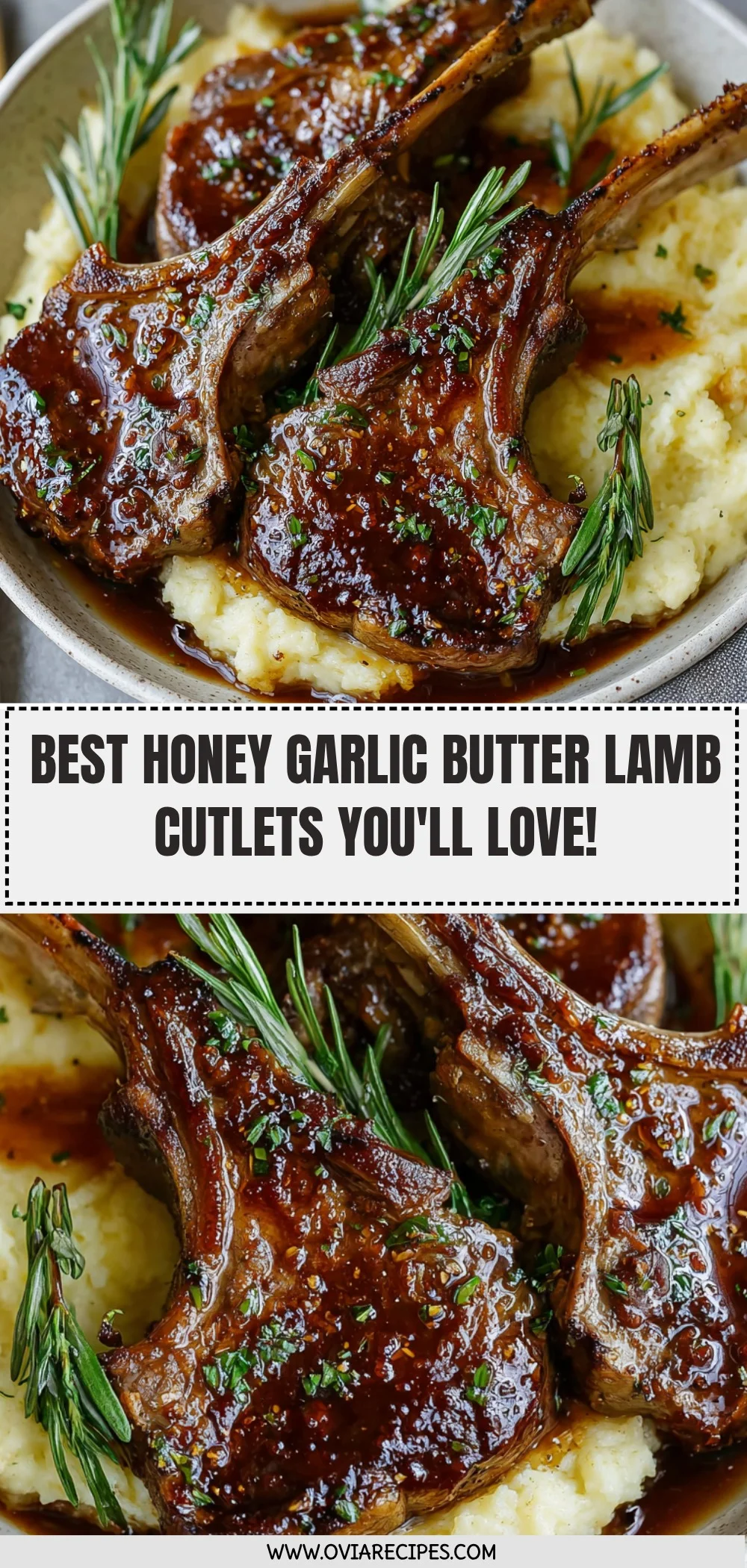 Honey Garlic Butter Lamb Cutlets Recipe (Ready in 30 Minutes!)