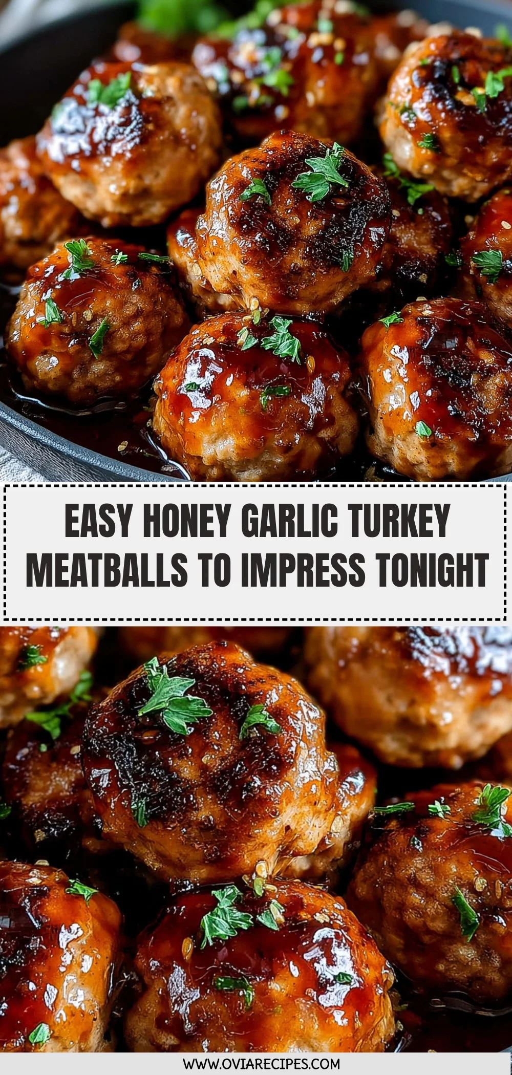 Honey Garlic Turkey Meatballs Recipe (Quick & Easy!)