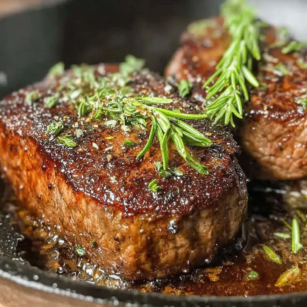 Quick Cast Iron Skillet Steak Recipe with Brown Butter (Ready in 30 Minutes!)