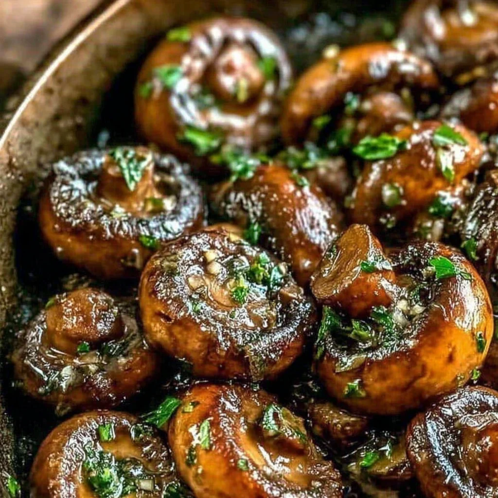 Sautéed Mushrooms with Garlic Butter Recipe (Quick & Easy!)