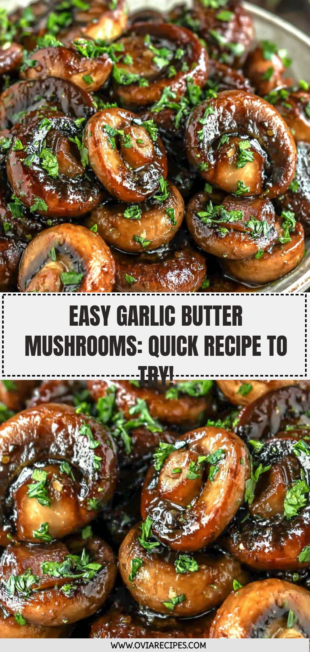 Sauteed Mushrooms with Garlic Butter Recipe (Quick & Easy!)