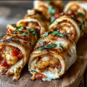 Shrimp-Crab Fajita Roll-Up Bombs Recipe (Quick & Easy!)