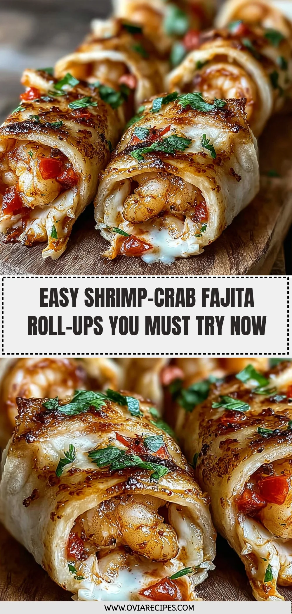 Shrimp-Crab Fajita Roll-Up Bombs Recipe (Quick & Easy!)