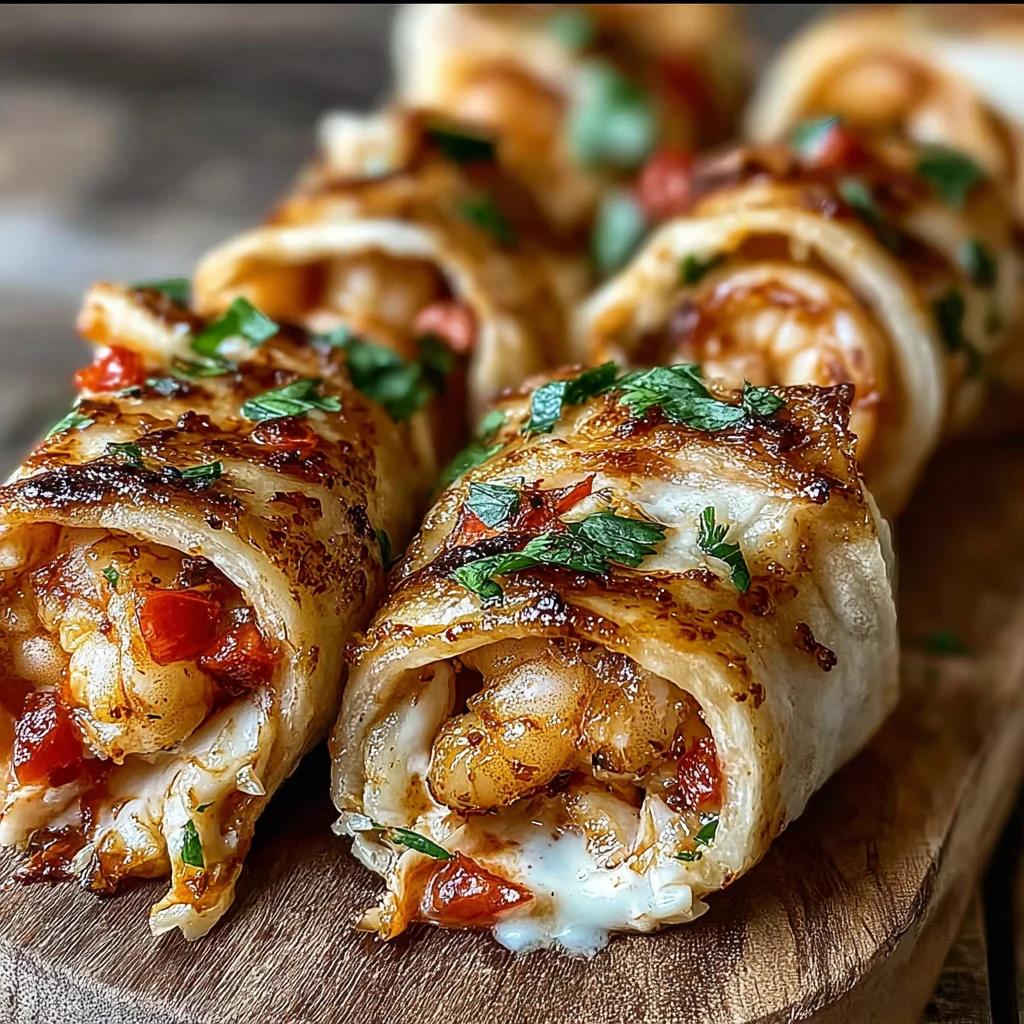 Shrimp-Crab Fajita Roll-Up Bombs Recipe (Quick & Easy!)