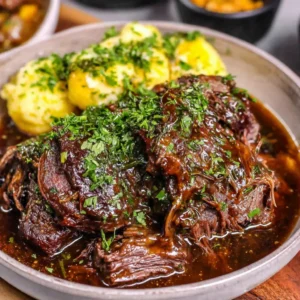 Slow Cooker Mississippi Pot Roast Recipe (Easy & Flavorful!)