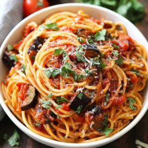 Spicy Eggplant Pasta Recipe (Quick & Easy!)