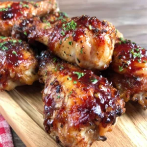 Sticky Honey Garlic Chicken Drumsticks Recipe (5 Easy Steps!)