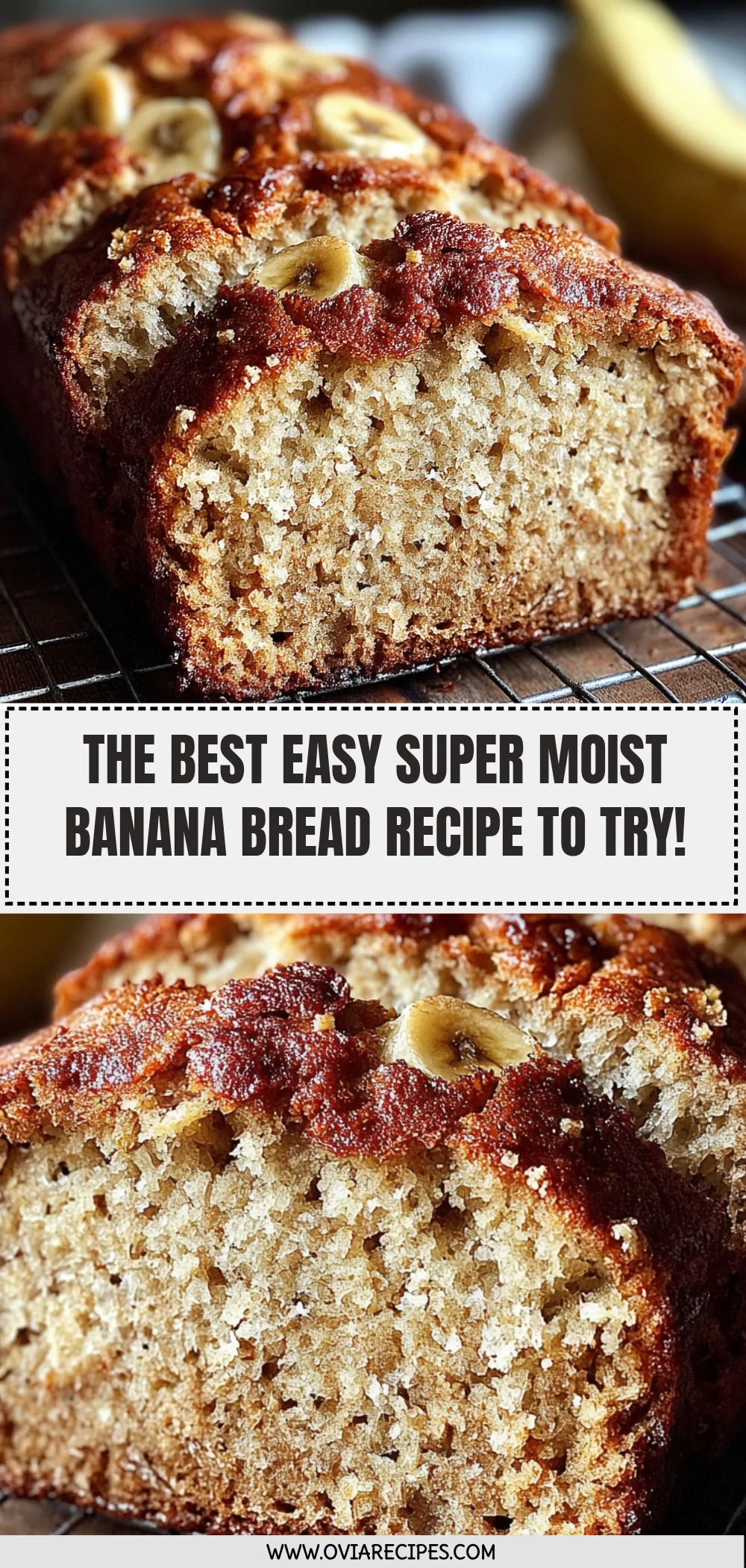 Super Moist Banana Bread Recipe (Incredibly Easy!)